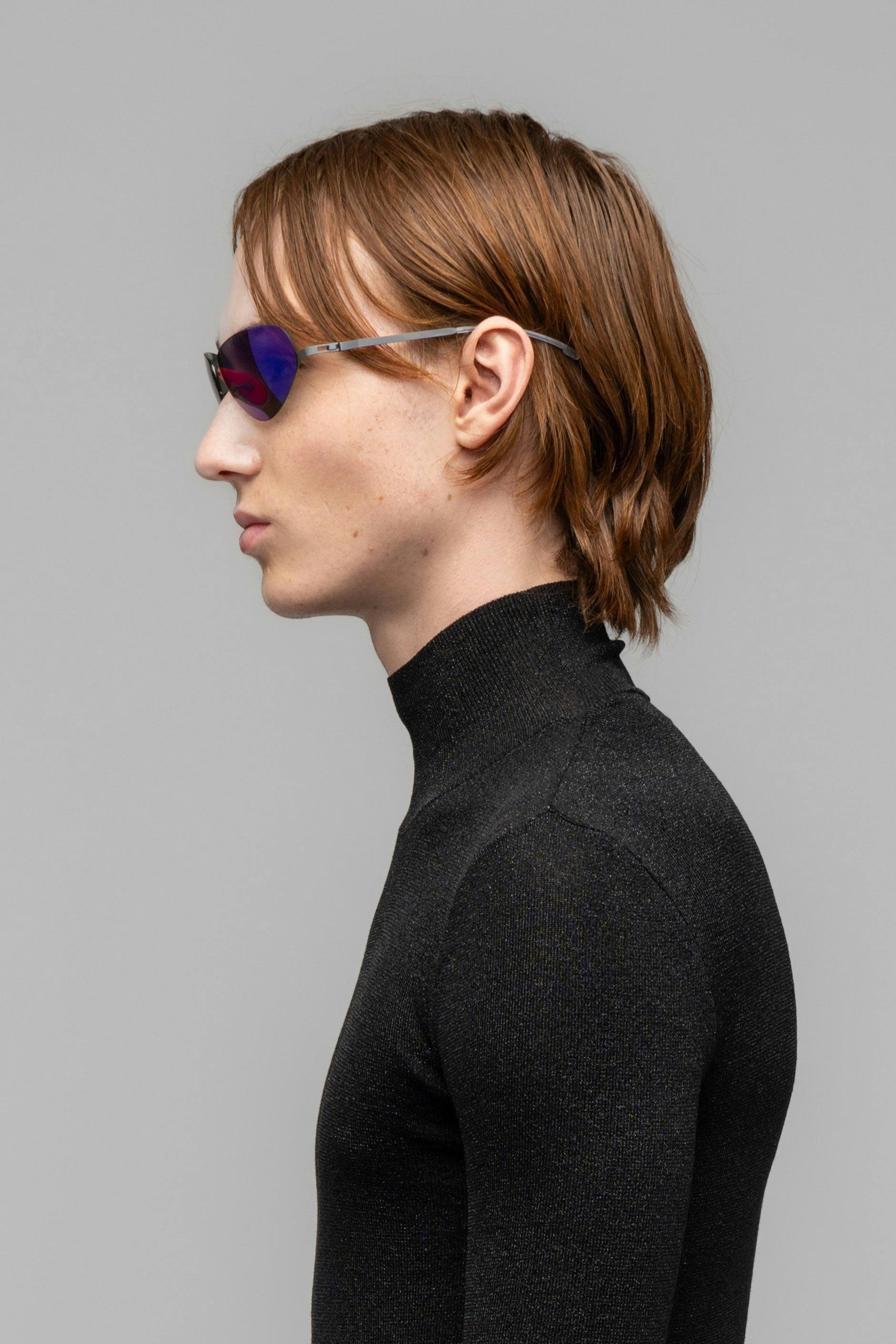 MYKITA | 032c ALPINE Sunglasses Violet Flash - Ecom_Crop5