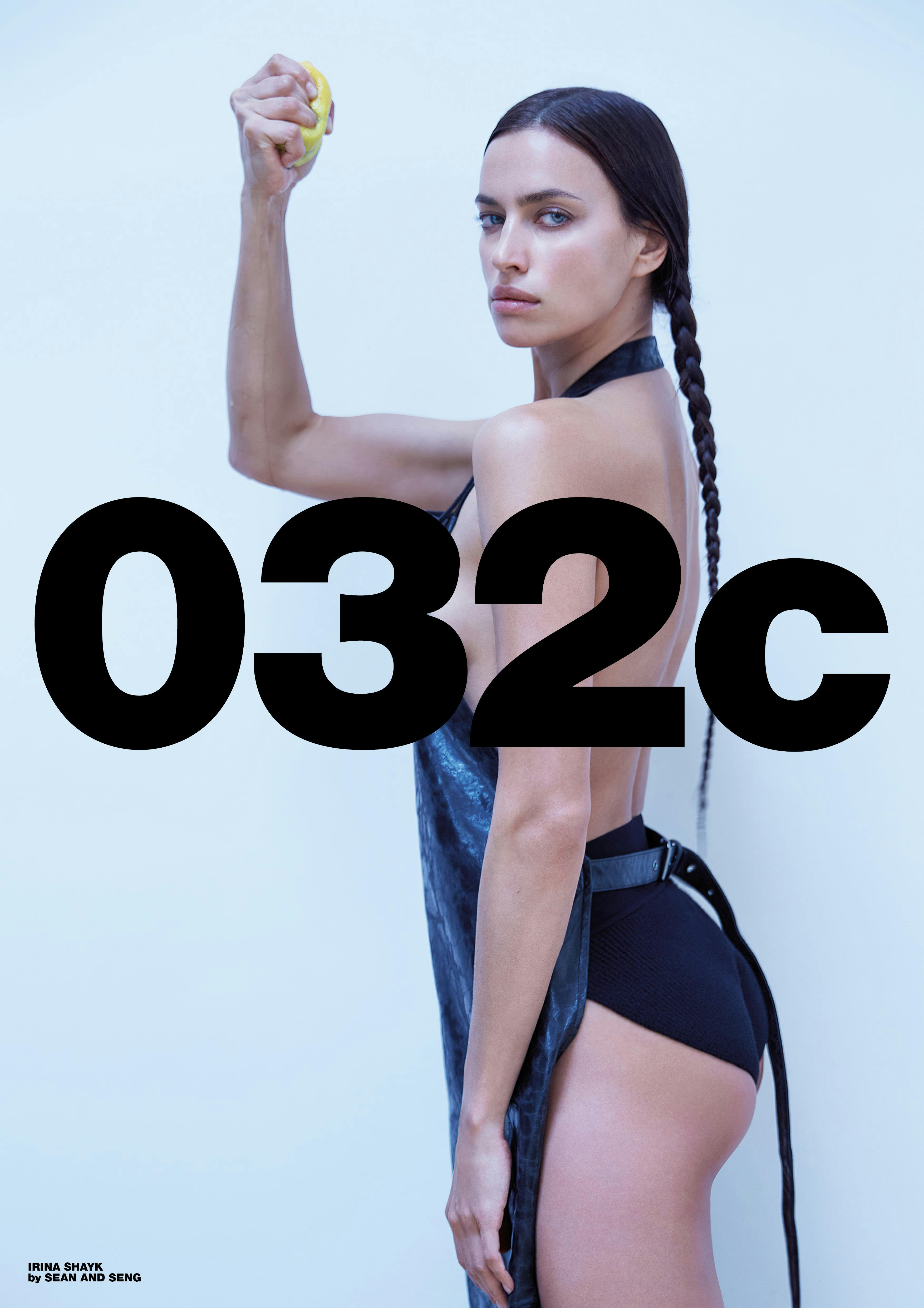 032c Winter 2023/2024 Poster: Irina Shayk - Poster44th_Cover_Final