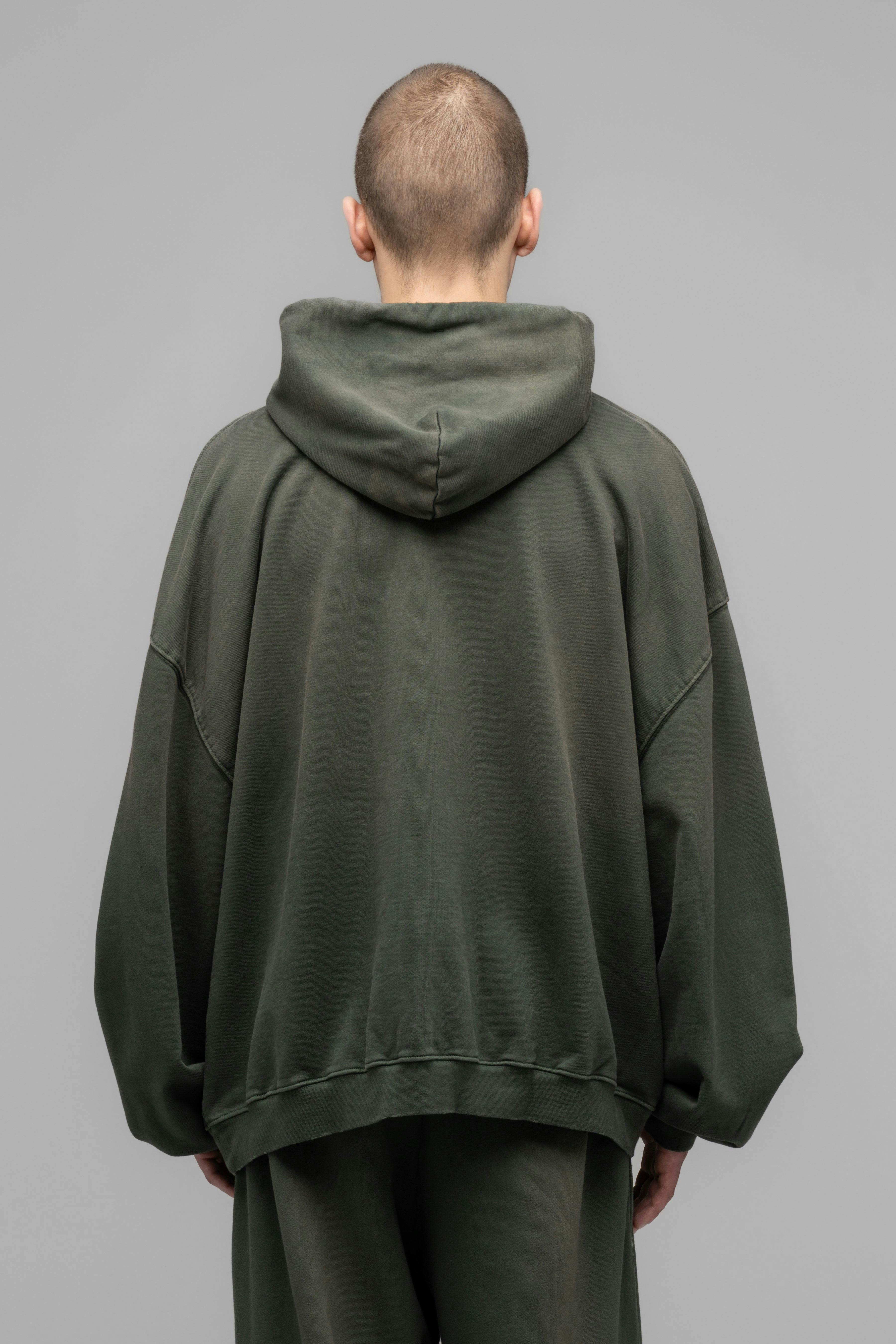 "SPLICED" BUBBLE HOODIE - WU101687-2