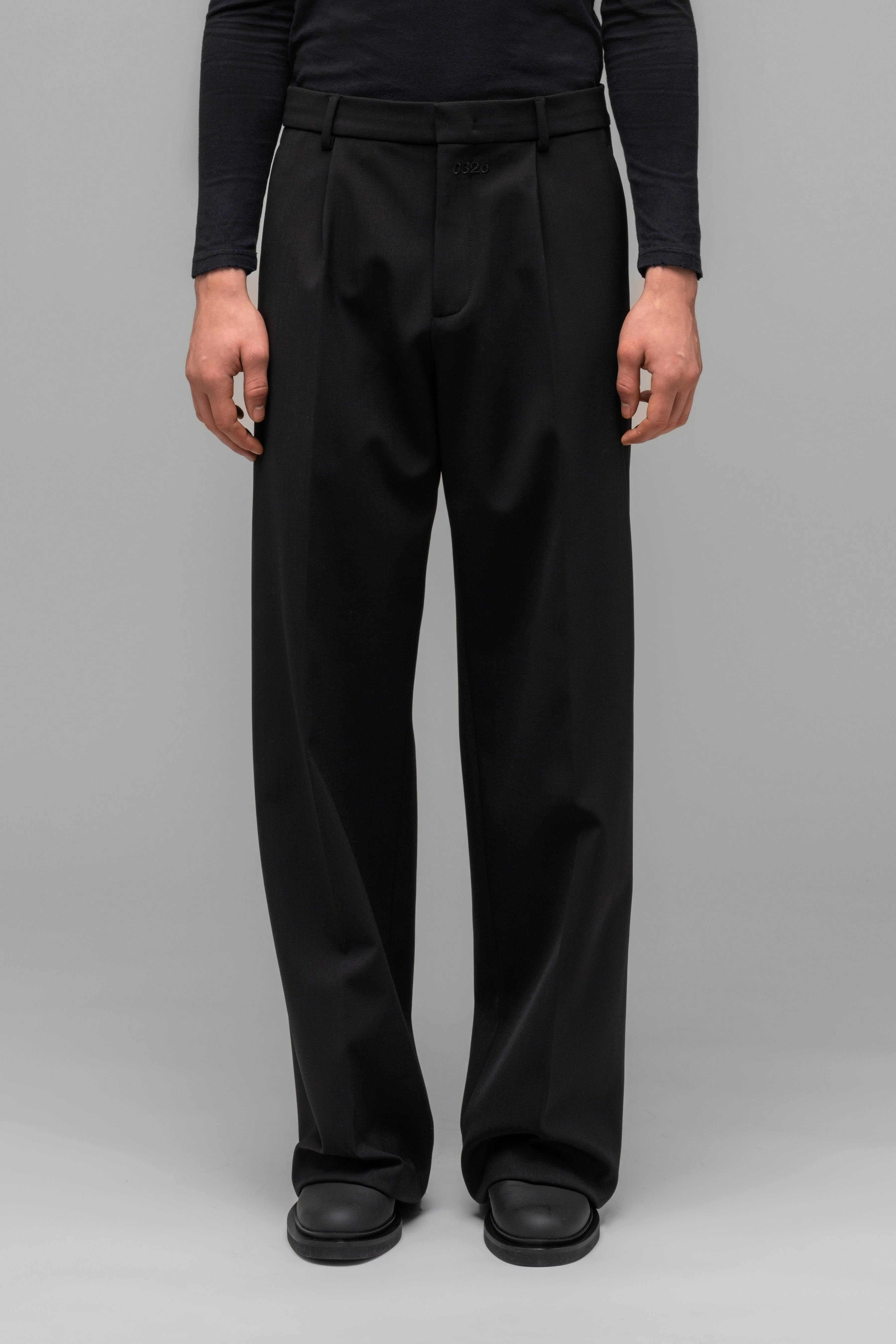 "PORTRAIT" WIDE LEG SUIT TROUSERS - WU101743-3