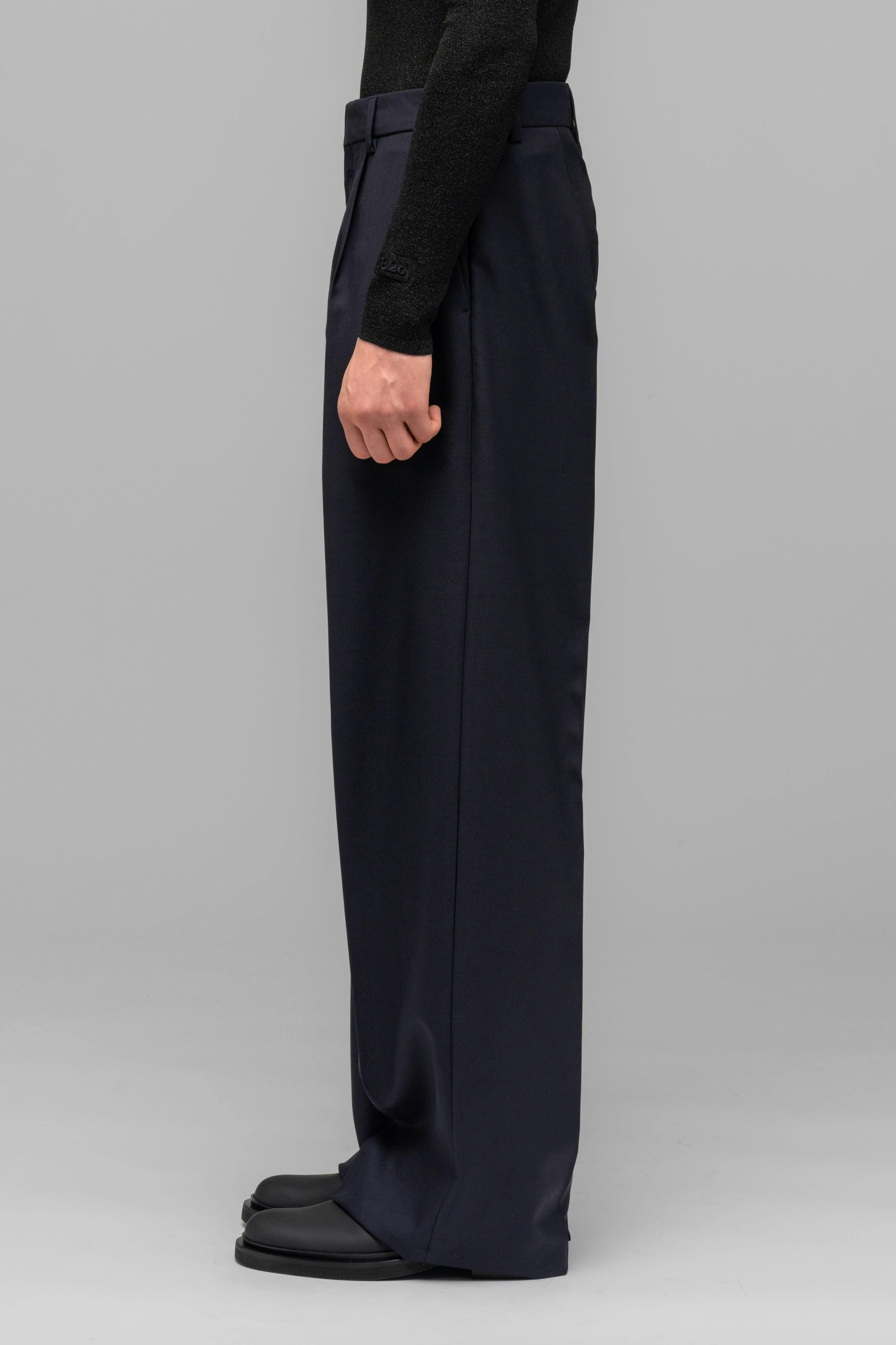 WIDE LEG SUIT TROUSERS - WU101814-3