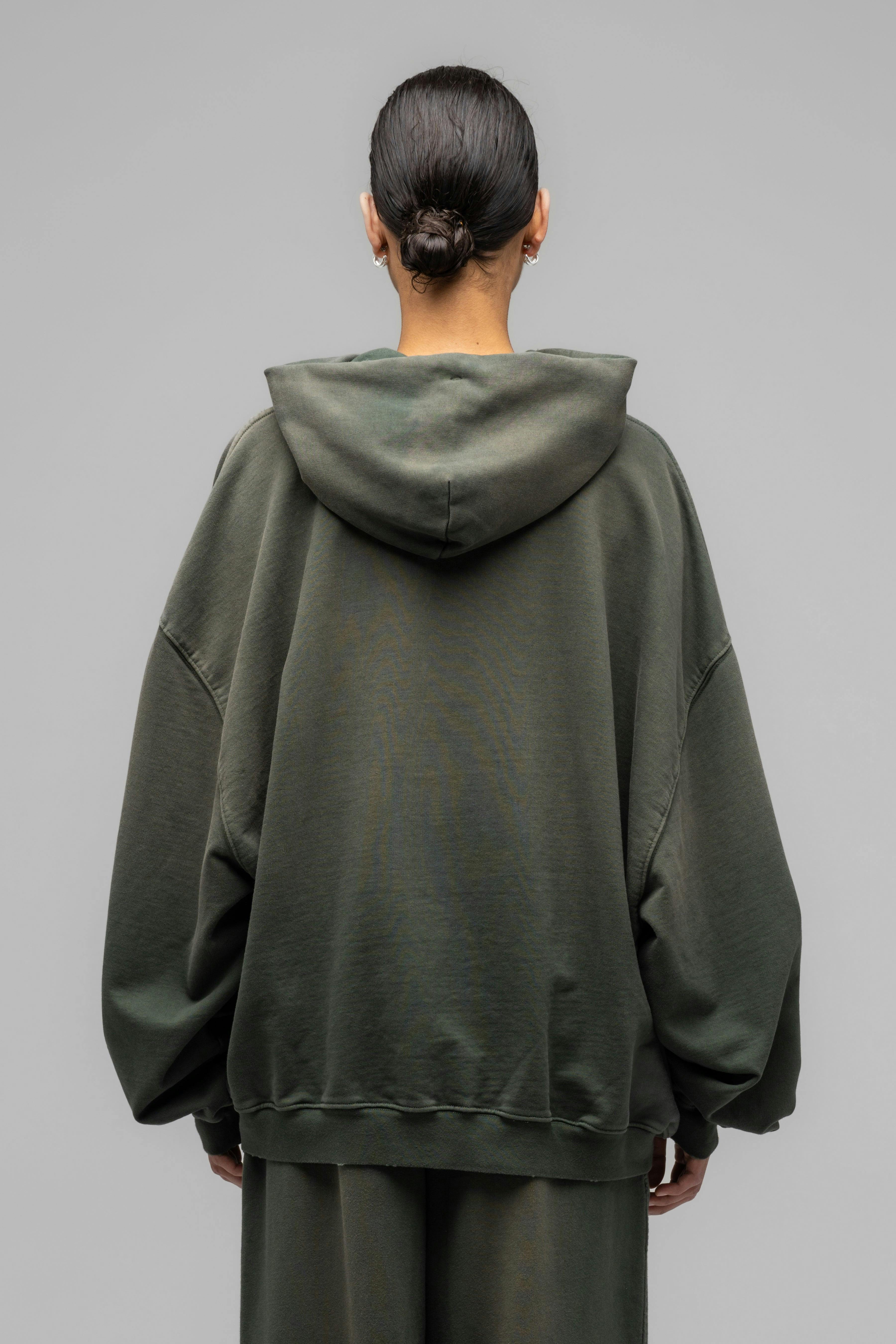 "SPLICED" BUBBLE HOODIE - WU102011-2