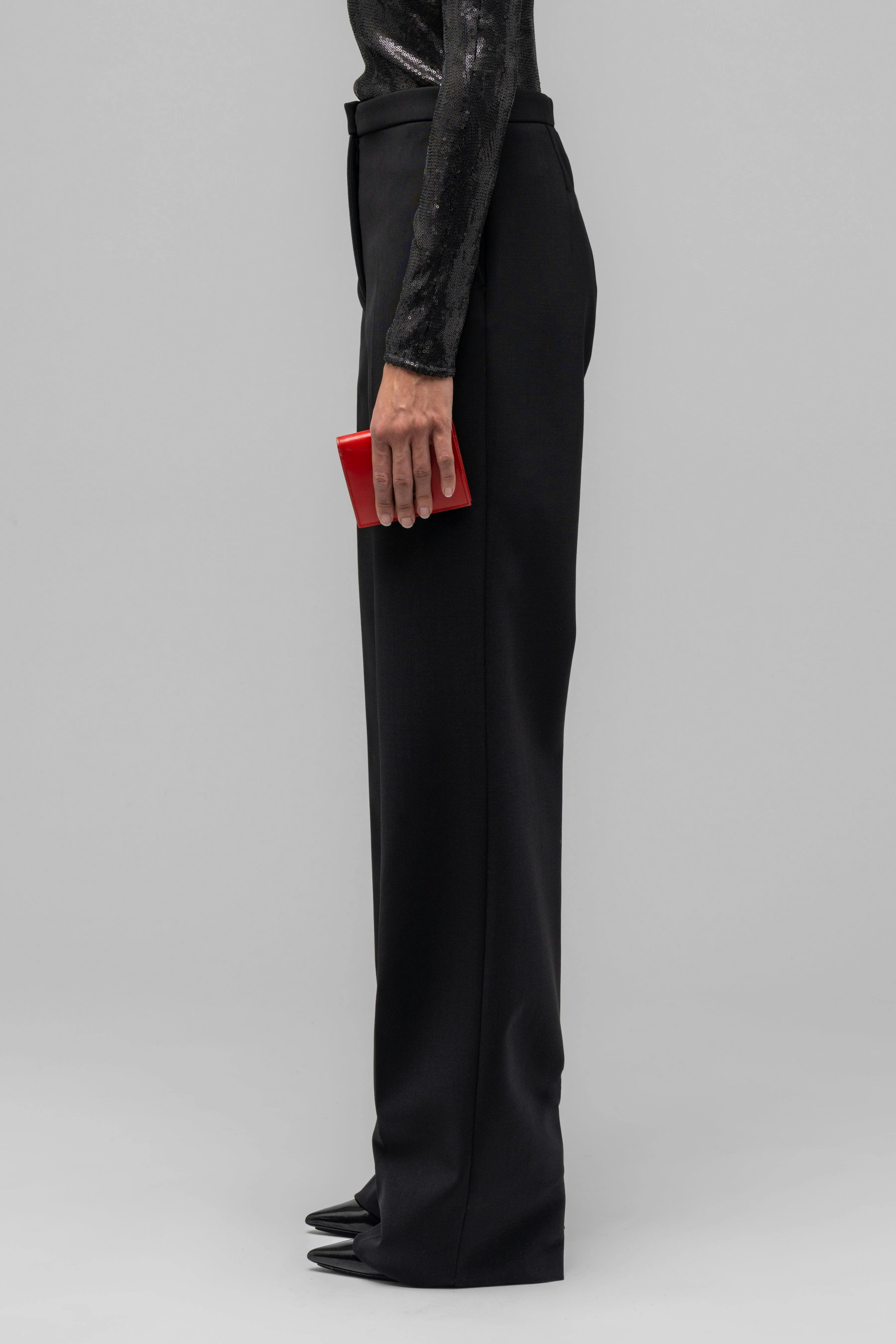 "PORTRAIT" LOOSE CUT SUIT TROUSERS - WU102219-3