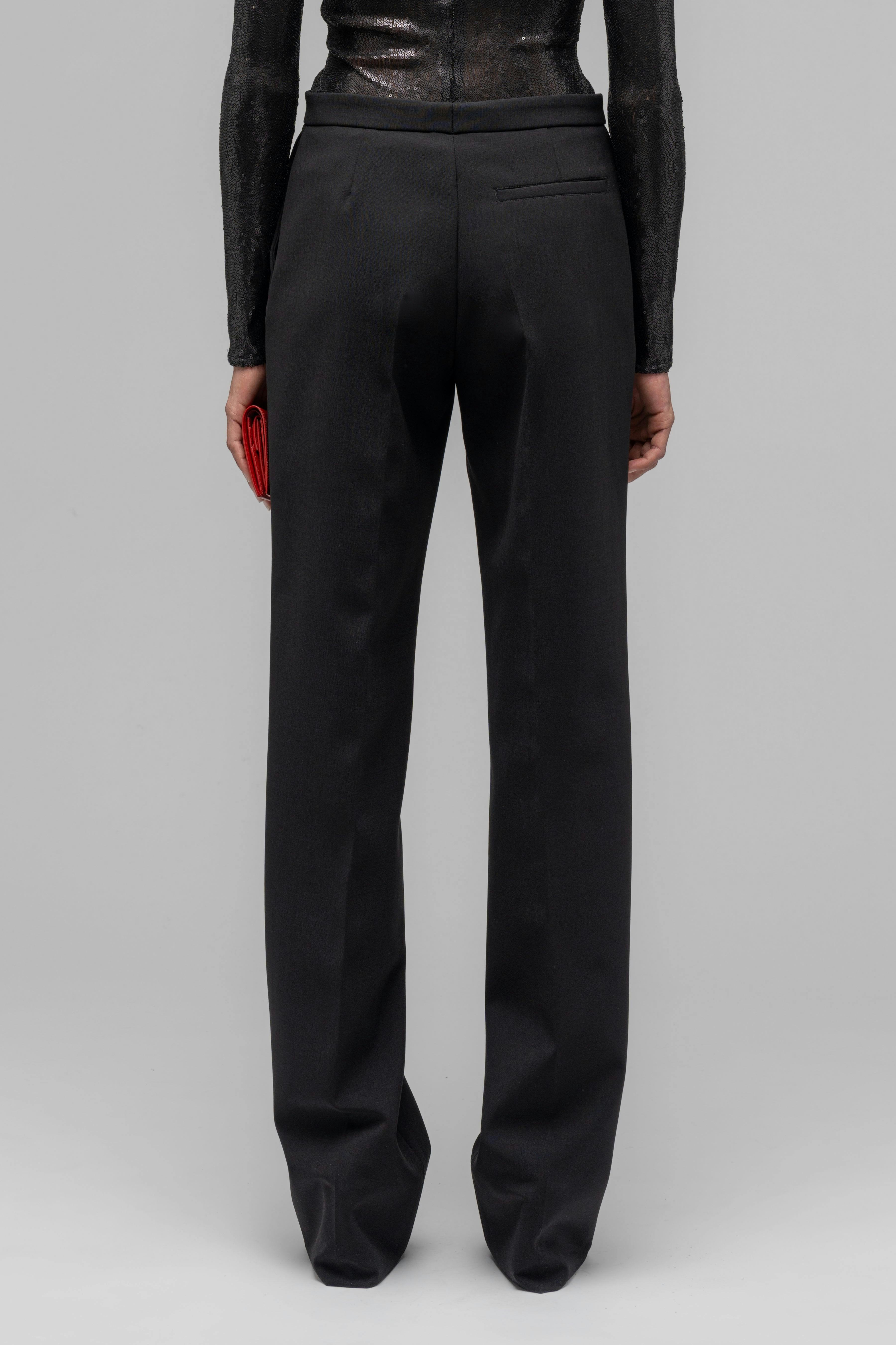 "PORTRAIT" LOOSE CUT SUIT TROUSERS - WU102221-3