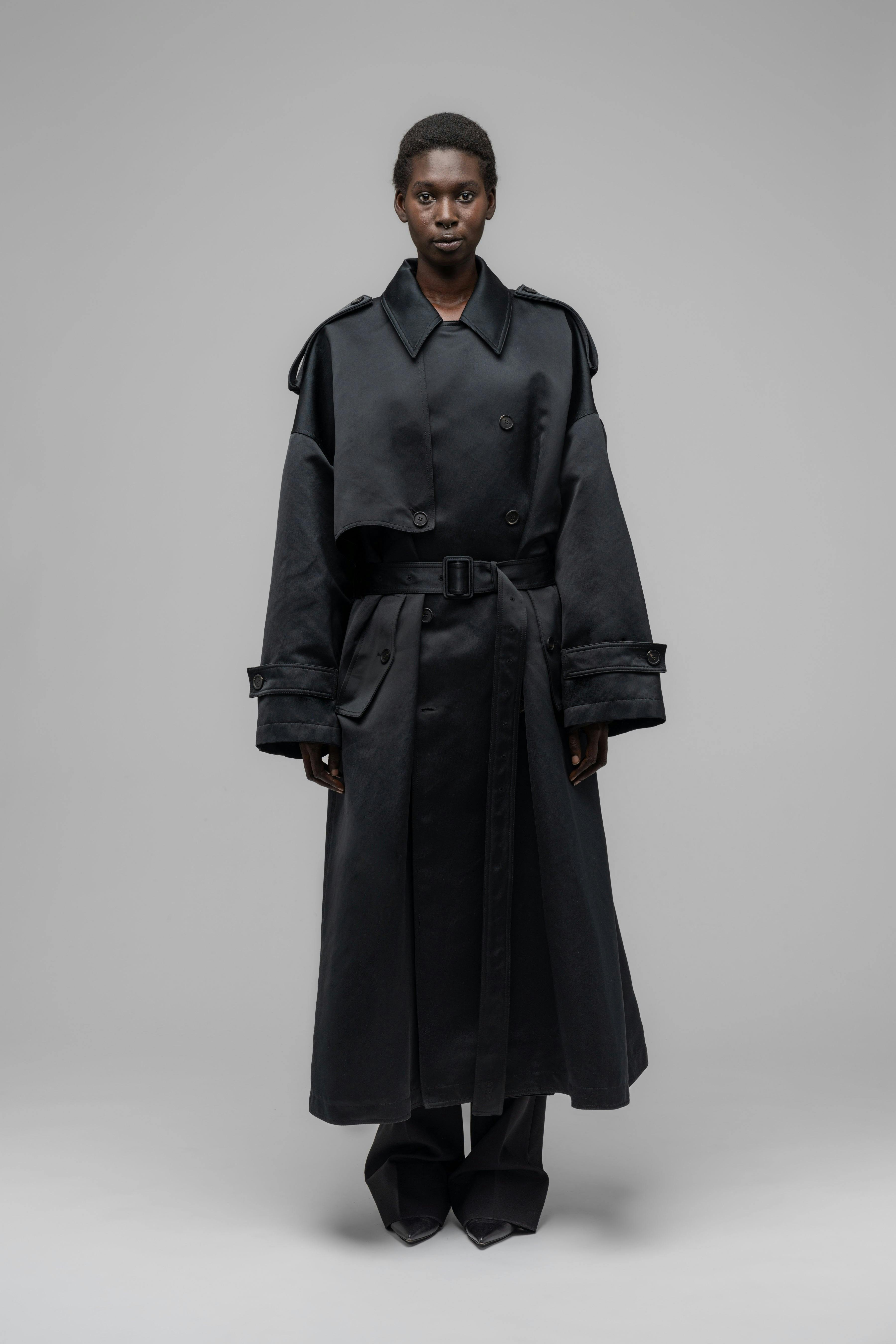 "SUPERSIZE" TRENCHCOAT - WU102346