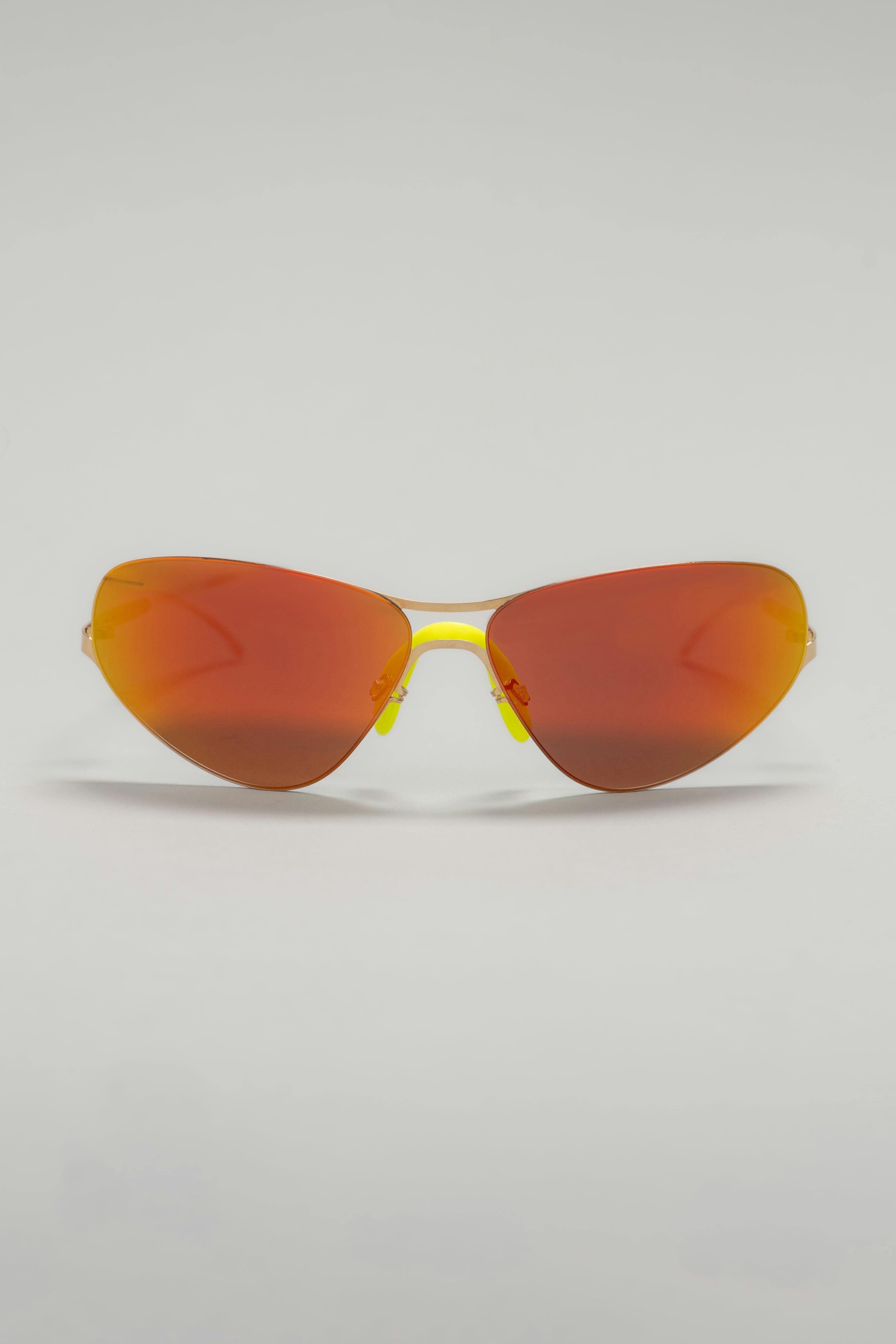 MYKITA | 032c ALPINE Sunglasses Orange Flash - WU102472