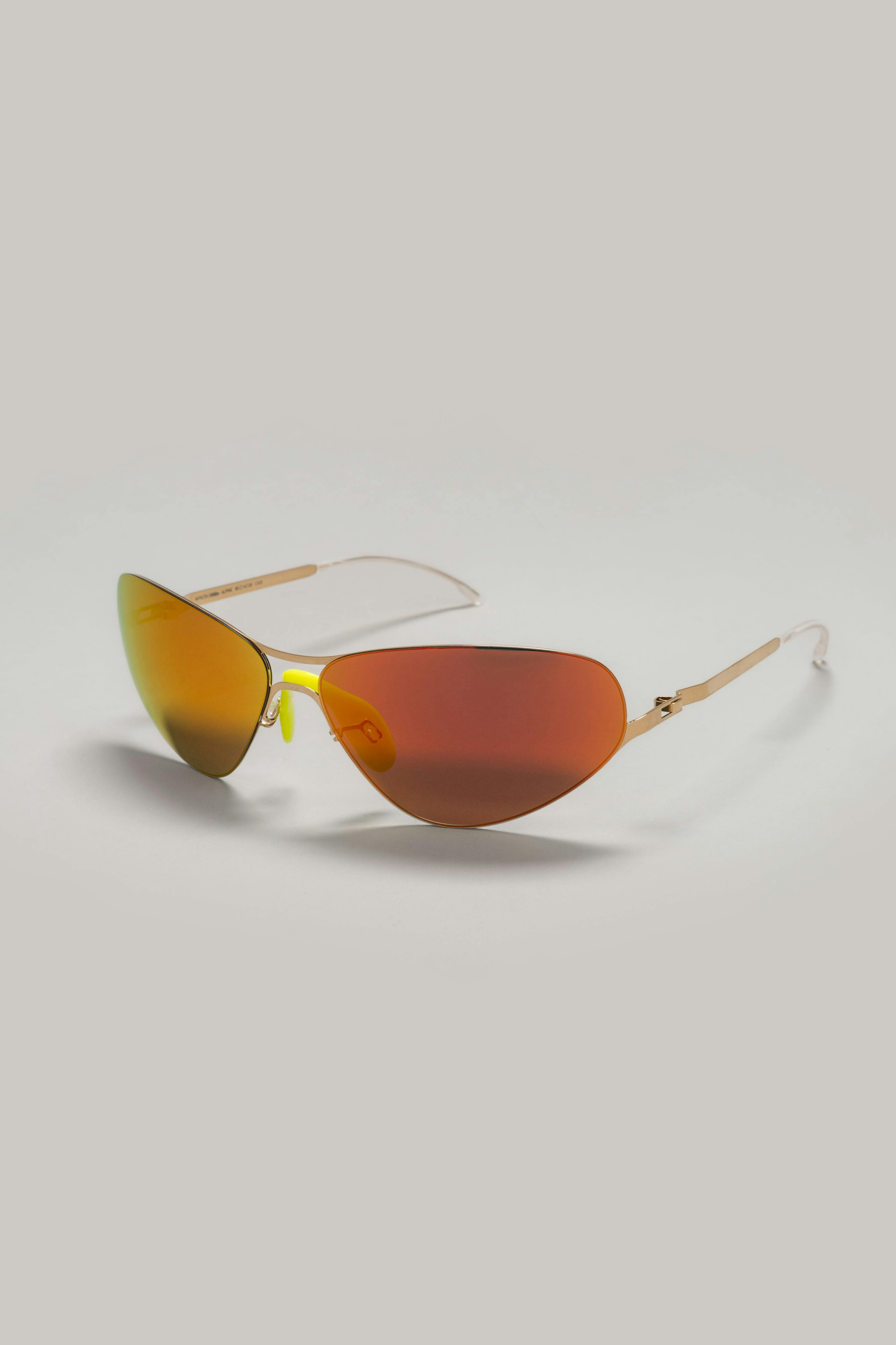 MYKITA | 032c ALPINE Sunglasses Orange Flash - WU102489_1