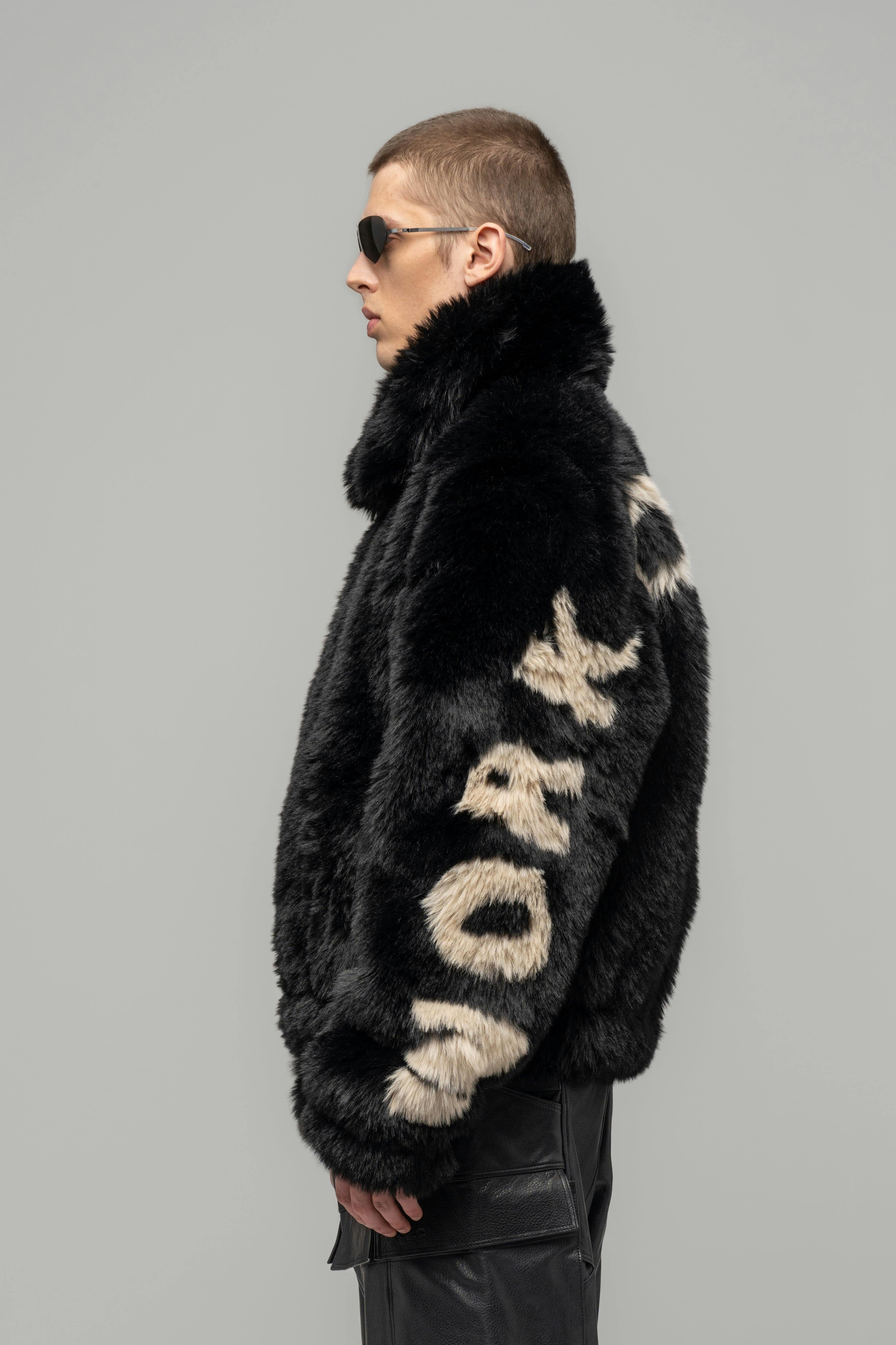 "ANTI-GAUGUIN" FAUX FUR BLOUSON - WU102696_1_8cc66e7f-8774-4676-87a4-3d91778469c2