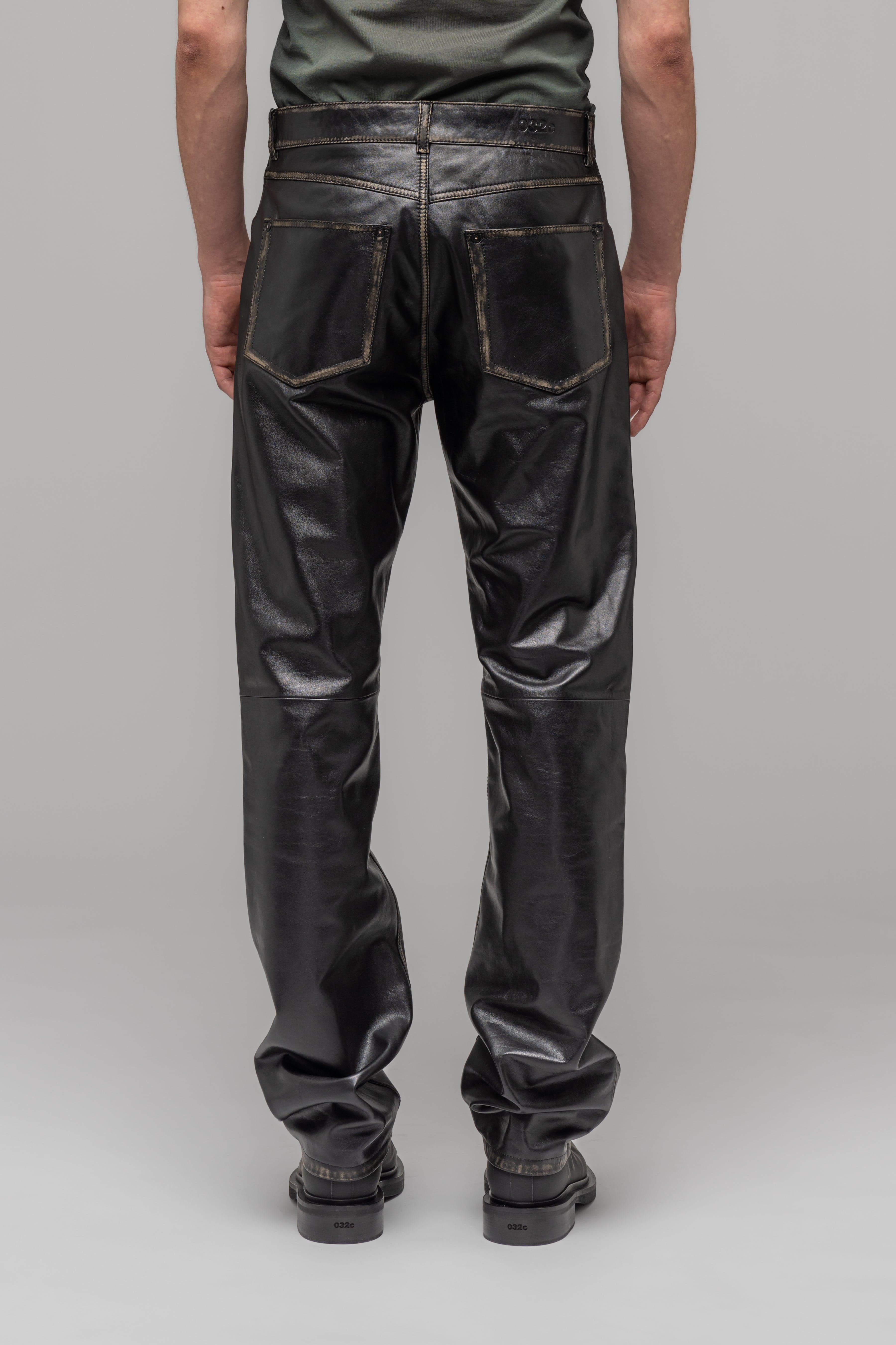 "UMA" LEATHER TROUSERS PRE-ORDER - WU102763-3