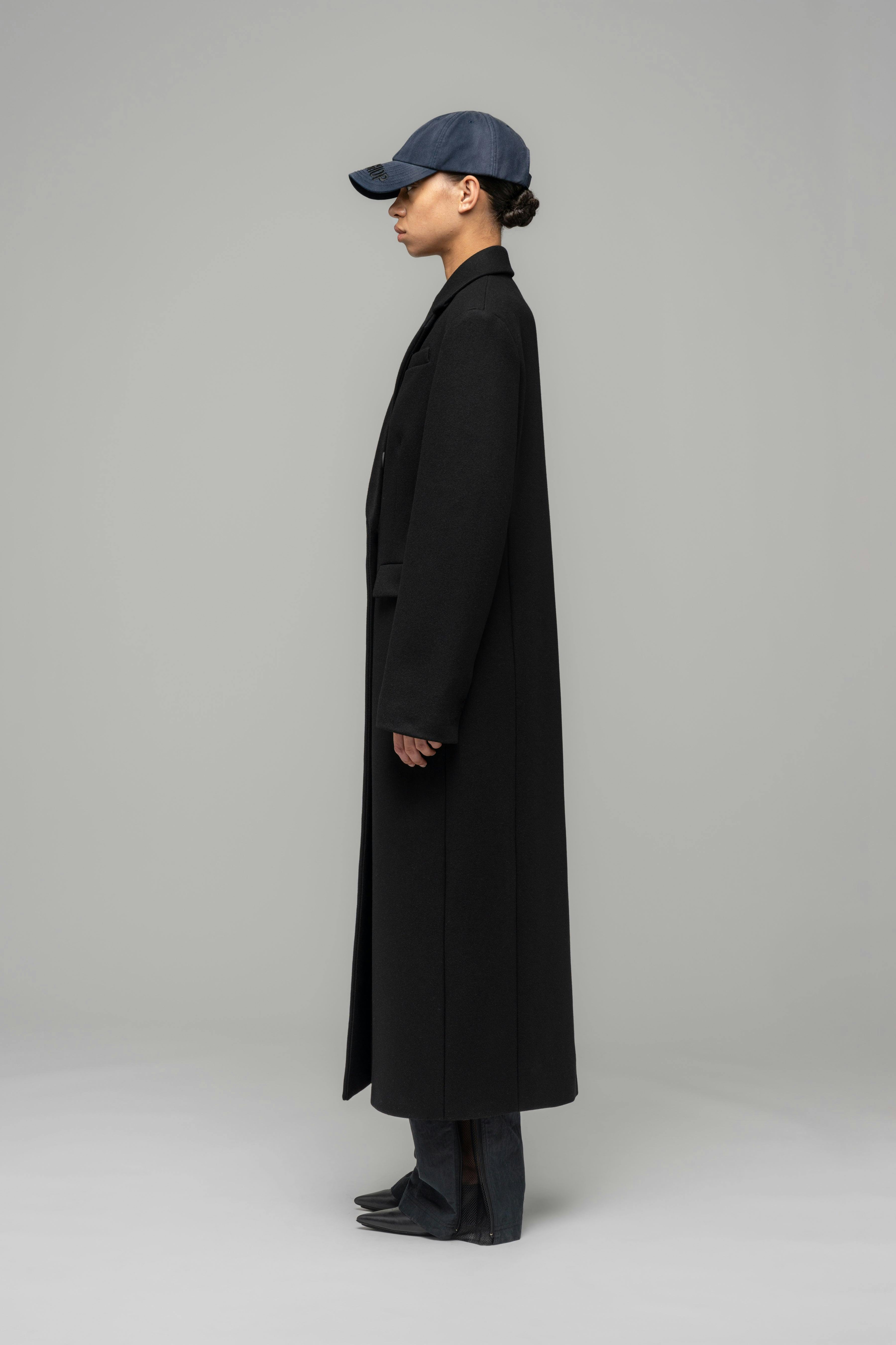 "PORTRAIT" WOOL COAT - WU102914