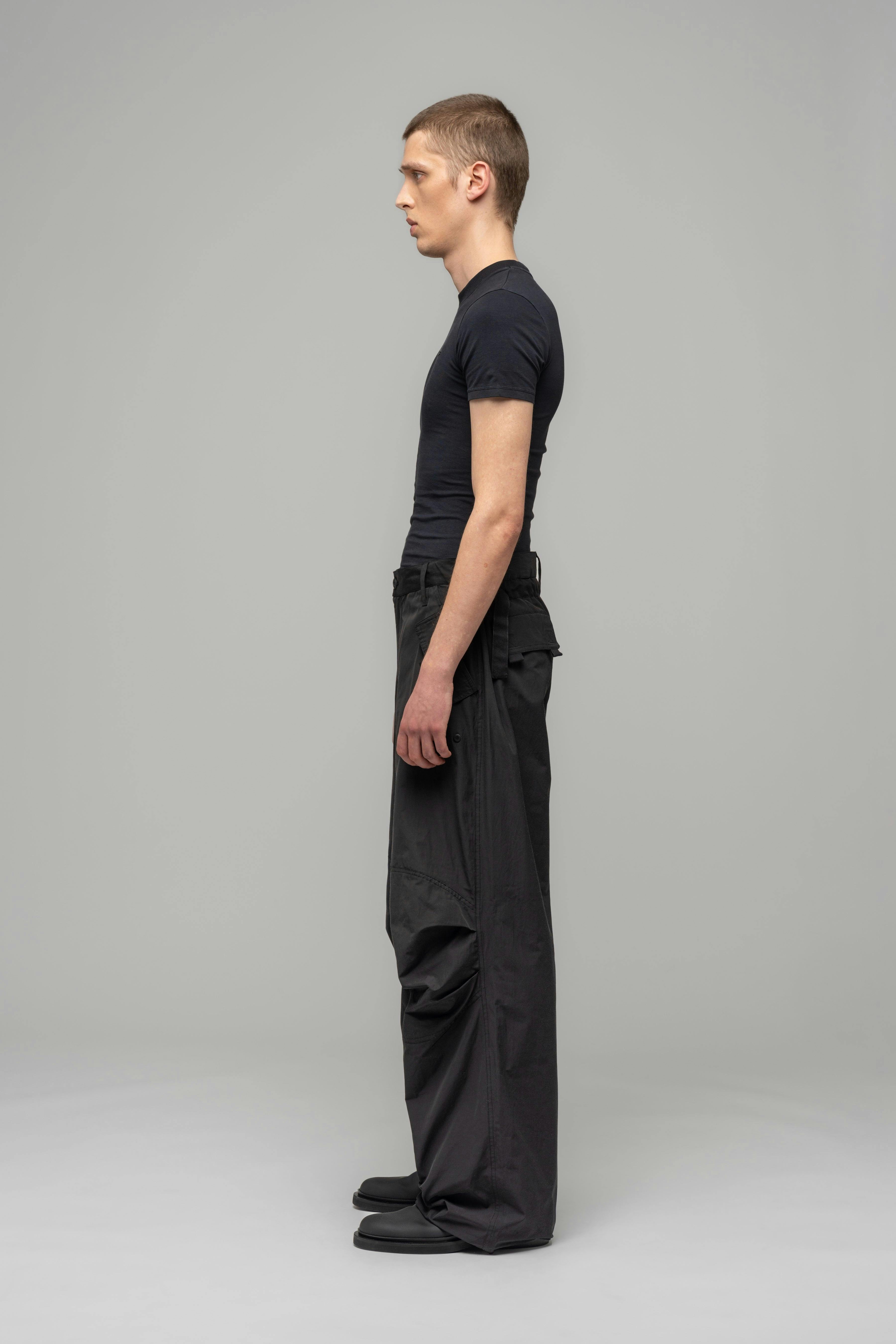 "HYPERBOLE" PARACHUTE CARGO TROUSERS - WU102984