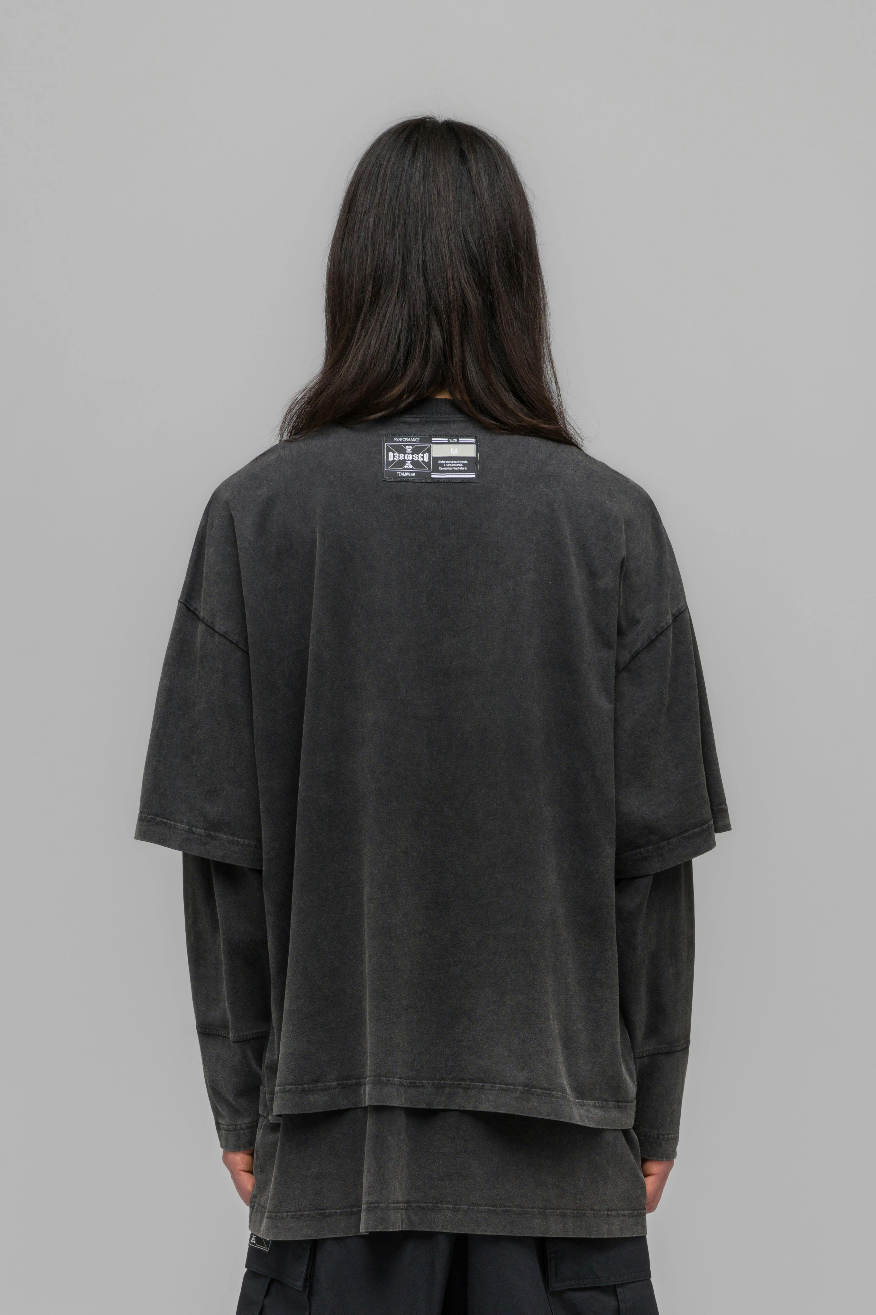 "TEAM" LAYERED LONGSLEEVE - WU103107-3