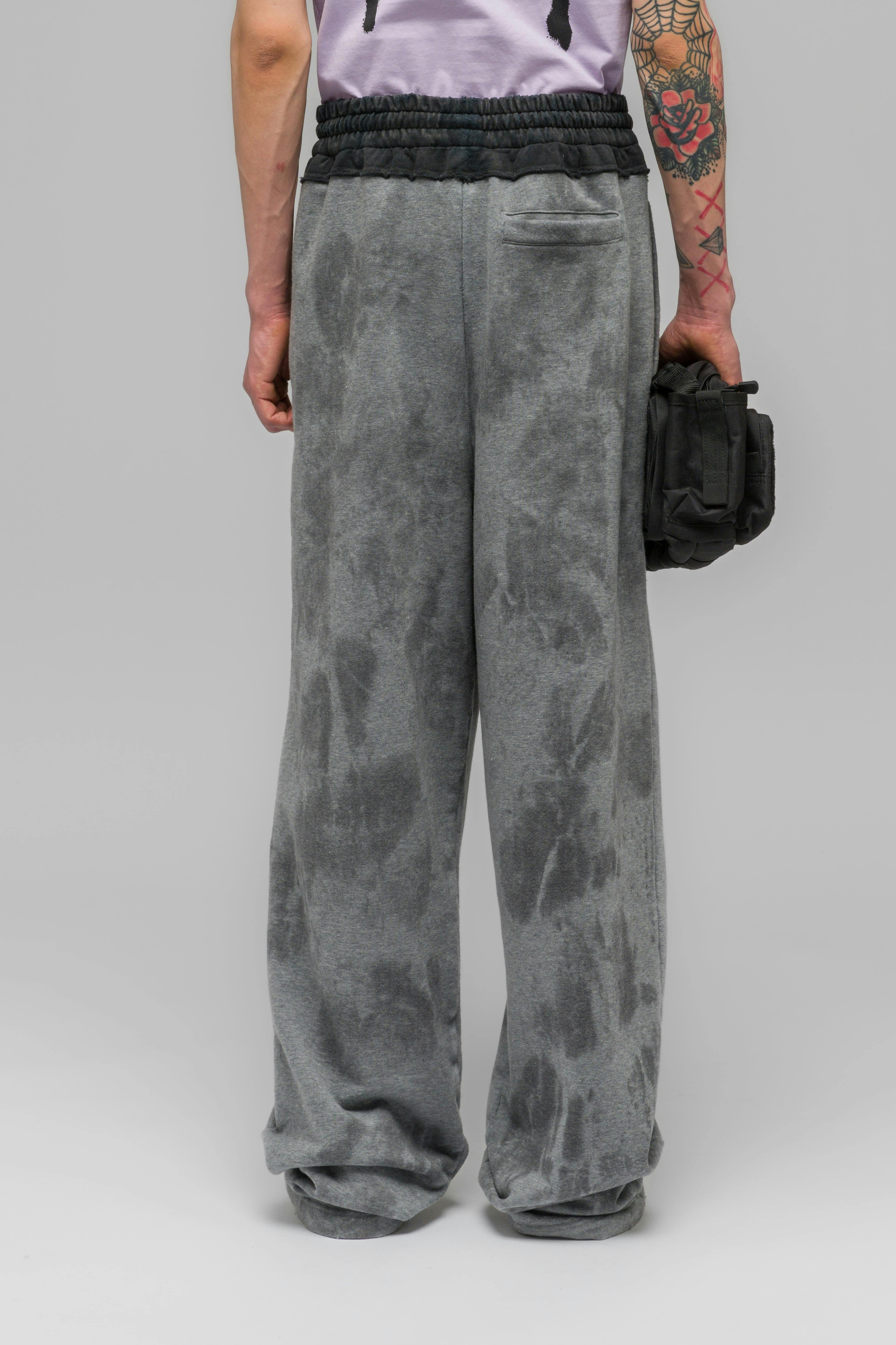 "GLOW" STAINED SWEATPANTS - WU103228-2