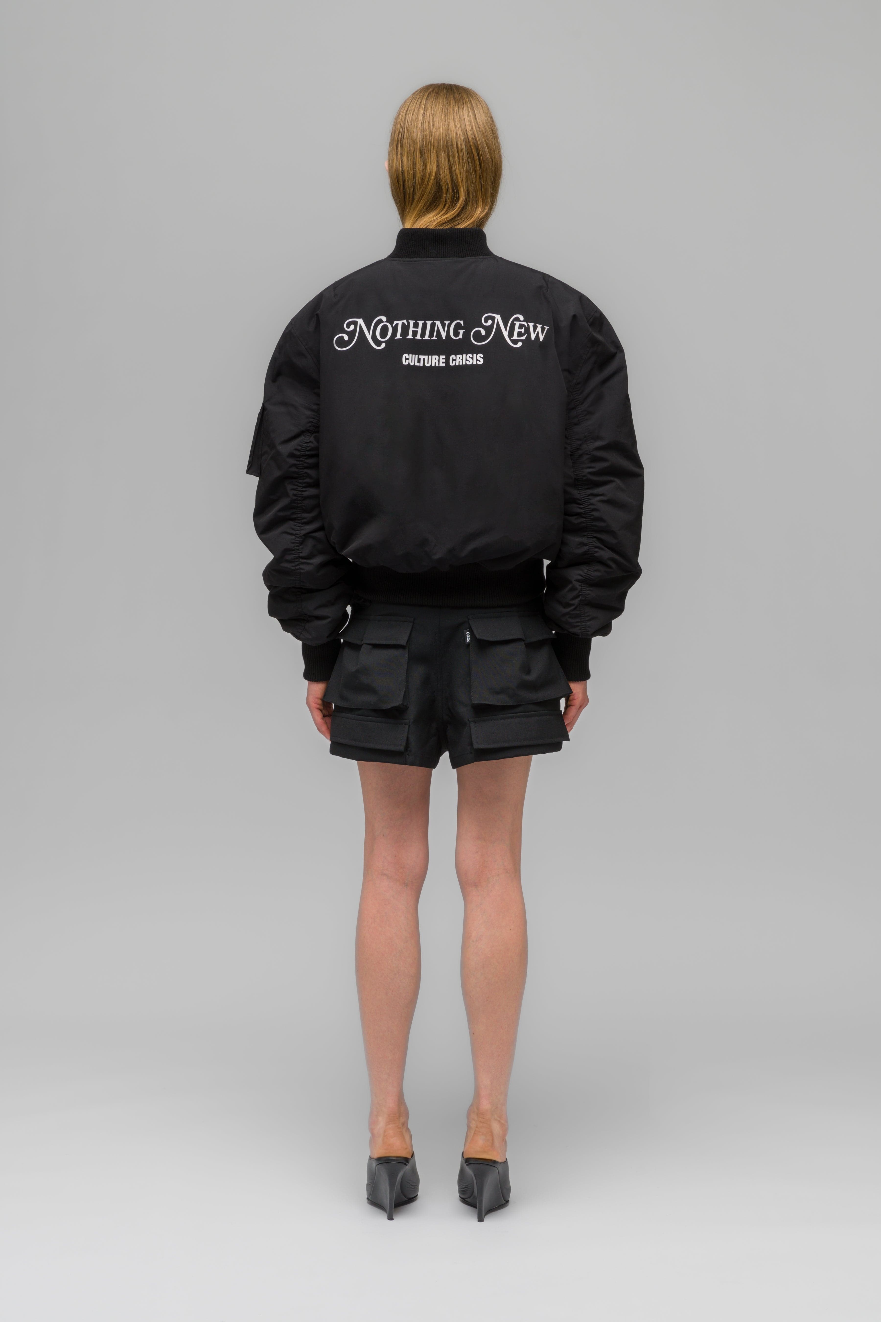 "NOTHING NEW" BOMBER JACKET - WU103640