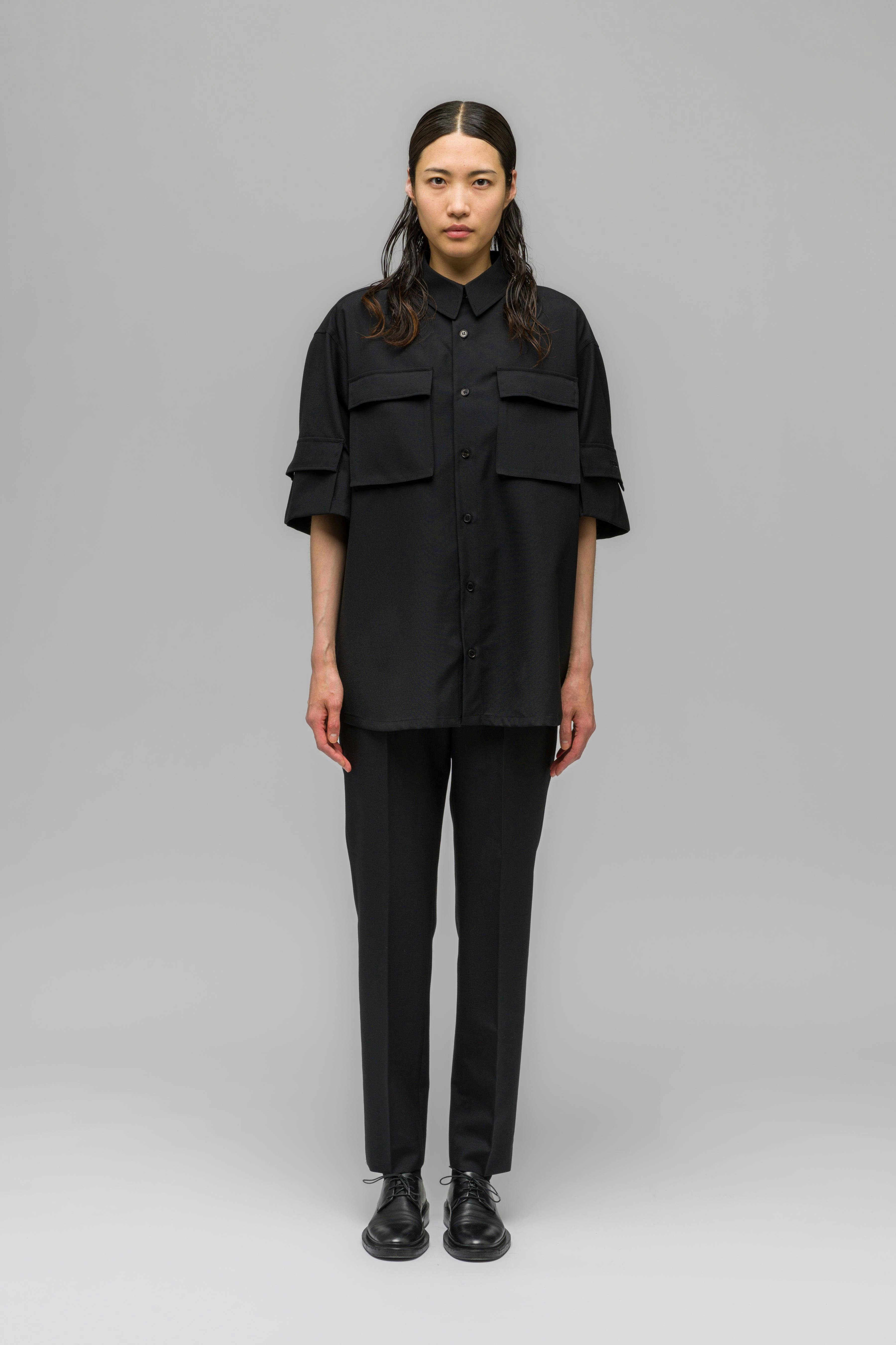 TAILORED FLAP POCKET SHIRT - WU103644