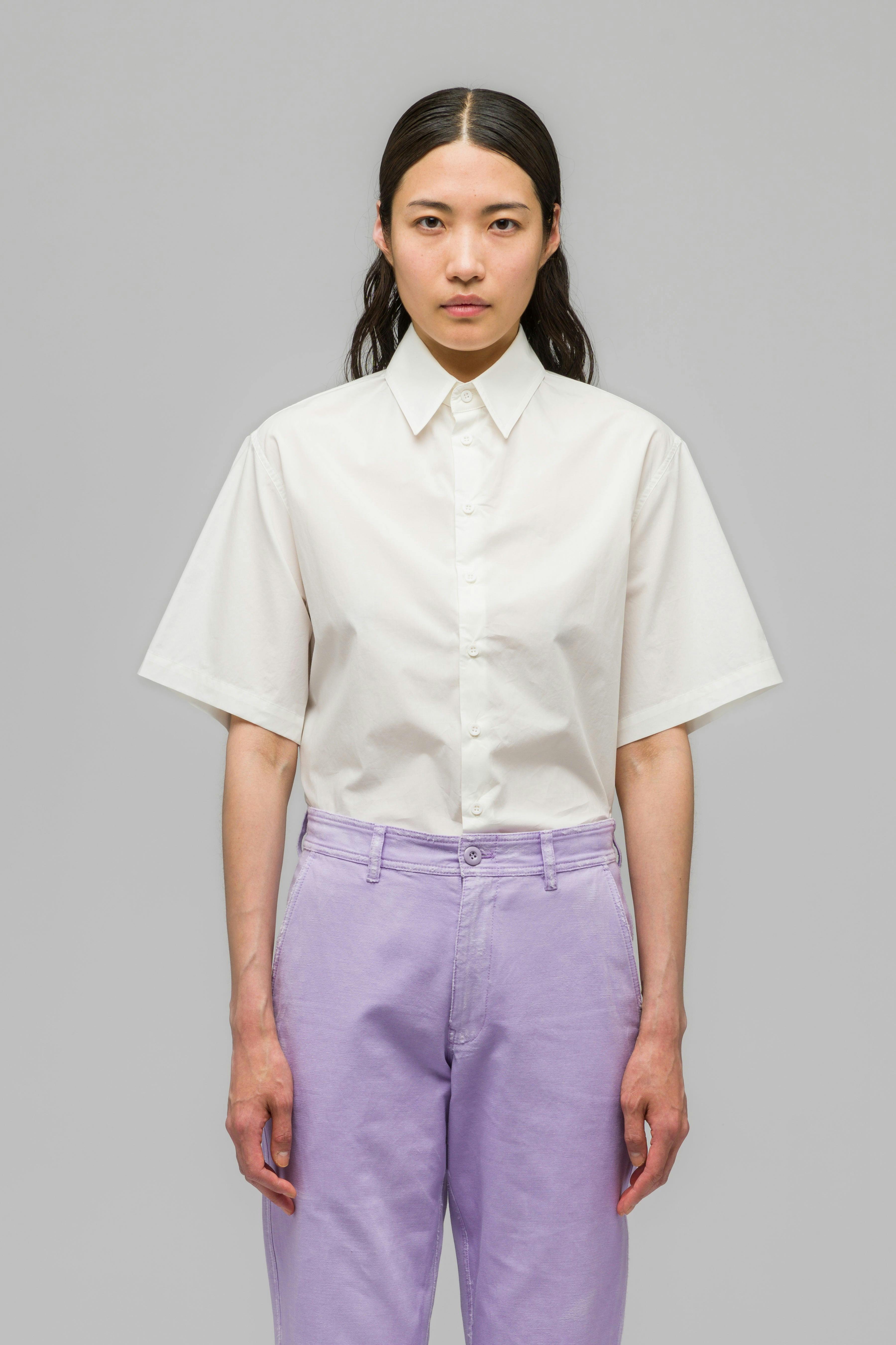 "HYPERBOLE" BOXY SHIRT - WU103719-3