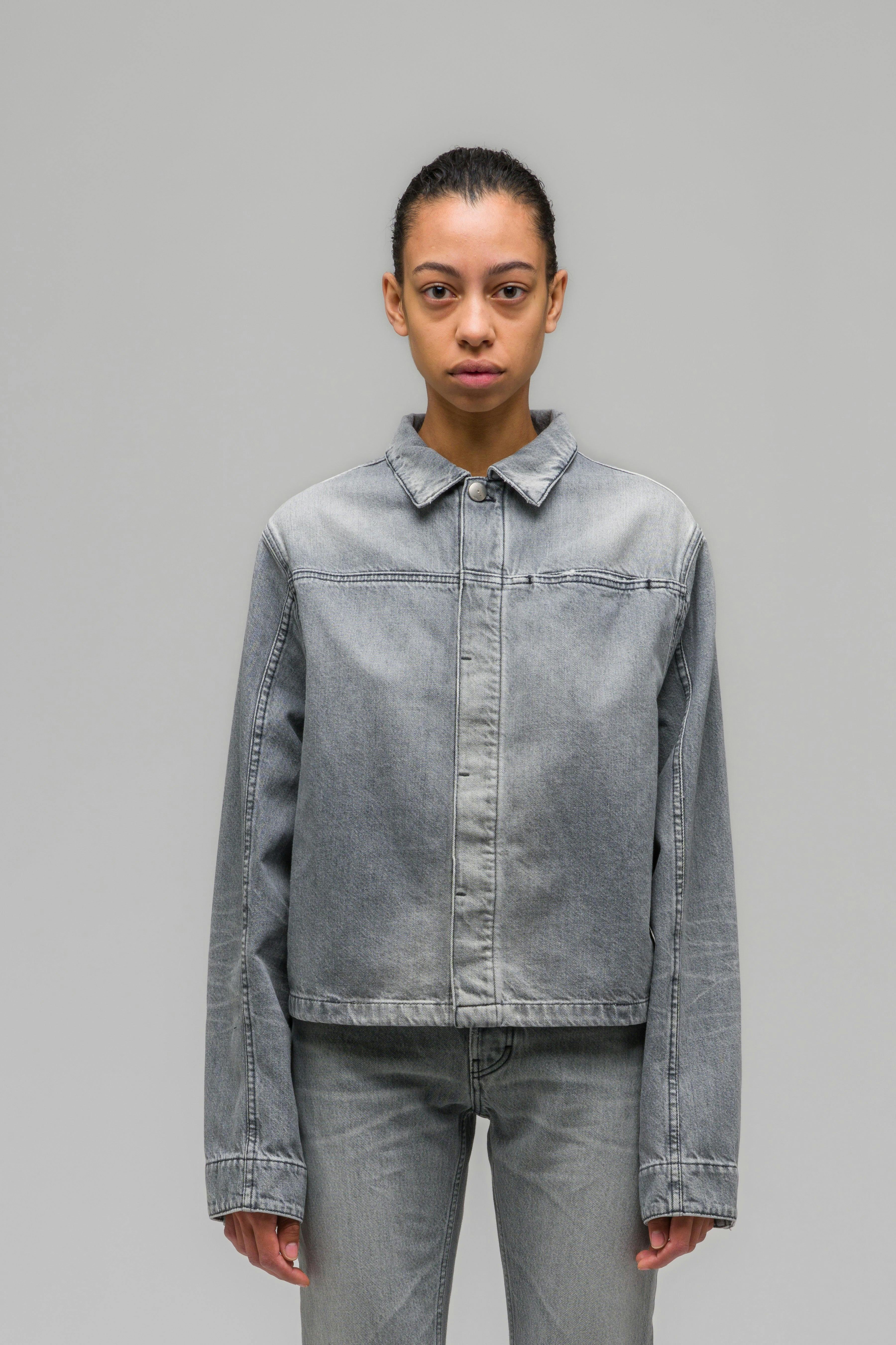 "ATTRITION" DENIM JACKET - WU103862-2