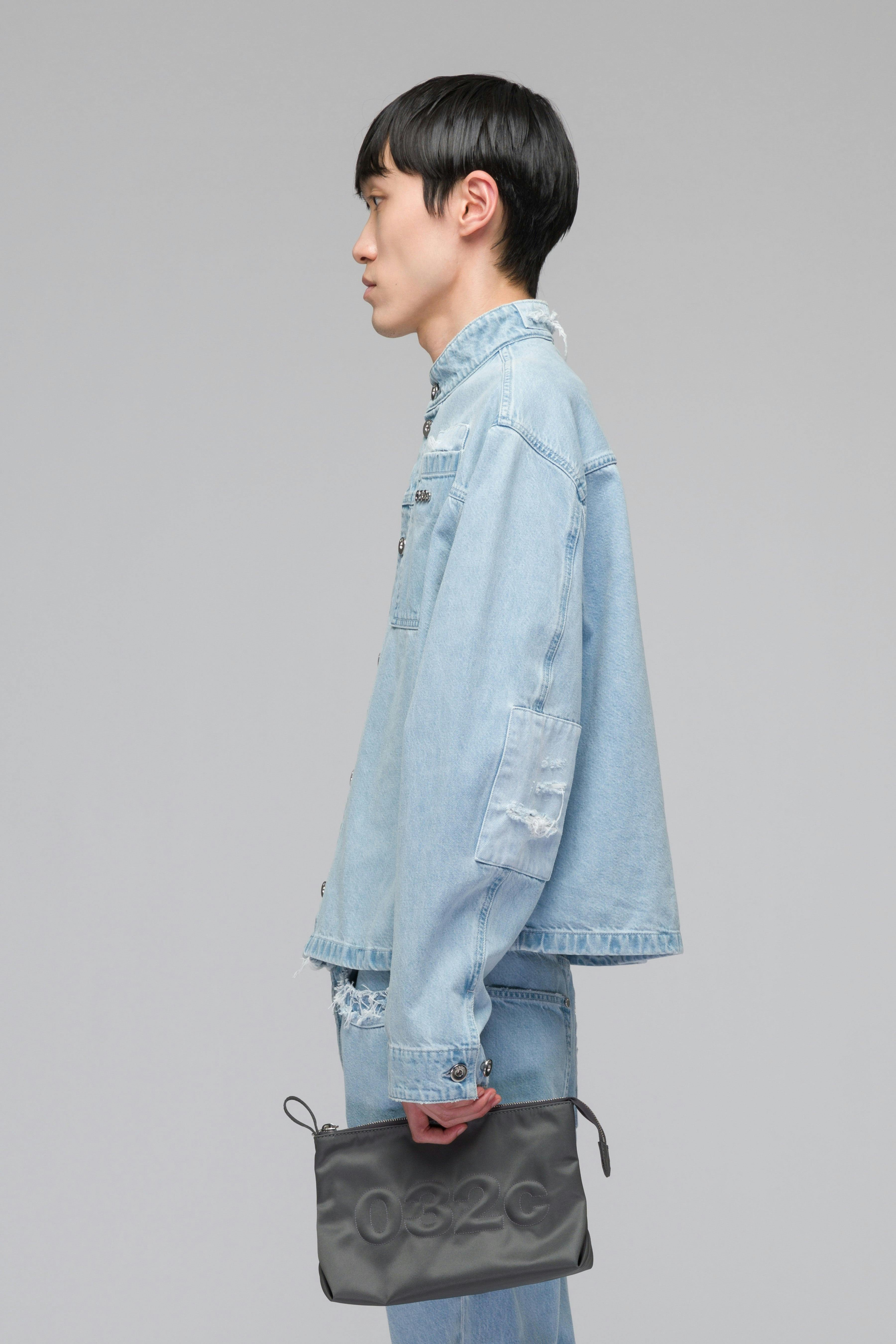 'DOUBLE SHIFT' PATCHWORK DENIM JACKET - 032C0339t